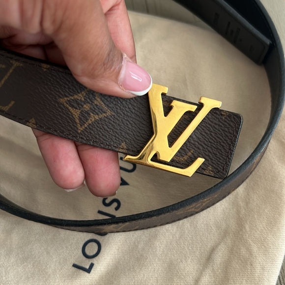 COPY - Louis Vuitton Reversible Belt AUTHENTIC - Picture 3 of 7